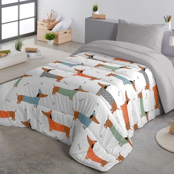 Edredon Infantil para Cama 105 cm con estampados coloridos - Ropa de Cama  para Niños