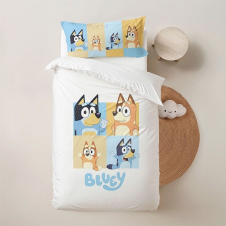 Funda Nórdica BLUEY CUADRADITOS