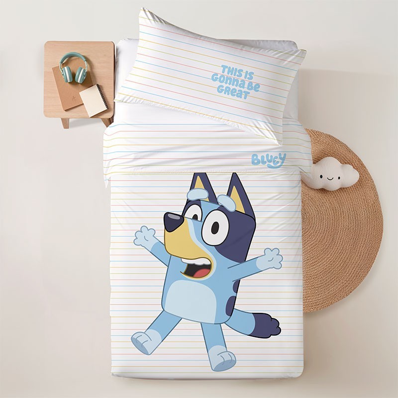 Juego de Sábanas BLUEY GRANDE