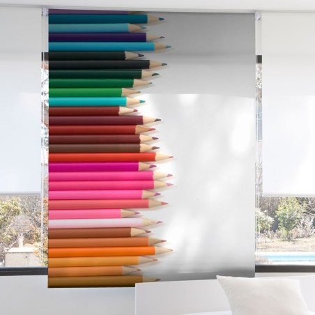 Estor Enrollable Digital PINTURITAS Zebra Textil